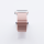 Bandmeister® Armband Silikon Magnetverschluss Welle pink für Apple Watch 42/44/45mm M