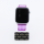 Bandmeister® Armband Silikon transparent purple für Apple Watch 38/40/41mm