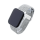 Bandmeister® Armband Nylongewebe geflochten Klappverschluss pearl white für Apple Watch 38/40/41mm