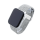 Bandmeister® Armband Nylongewebe geflochten Klappverschluss pearl white für Apple Watch 42/44/45mm
