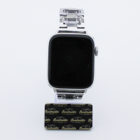 Bandmeister® Armband Edelstahl in Diamant Optik Crystal silver für Apple Watch 38/40/41mm
