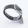 Bandmeister® Armband Edelstahl Bache black für Apple Watch 38/40/41mm