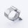 Bandmeister® Armband Milanaise Magnetverschluss Duo silver für Apple Watch 38/40/41mm