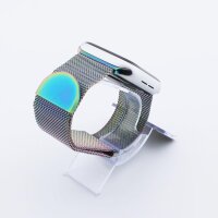 Bandmeister® Armband Milanaise Magnetverschluss Duo psychedelic schmieröl für Apple Watch 38/40/41mm
