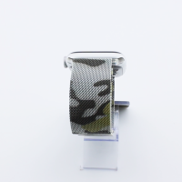 Bandmeister® Armband Milanaise Magnetverschluss camouflage brown für Apple Watch 38/40/41mm