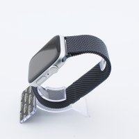 Bandmeister® Armband Milanaise Magnetverschluss space gray für Apple Watch 38/40/41mm