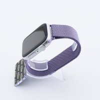 Bandmeister® Armband Milanaise Magnetverschluss lavender für Apple Watch 38/40/41mm