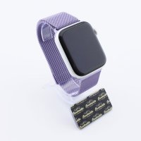 Bandmeister® Armband Milanaise Magnetverschluss lavender für Apple Watch 42/44/45mm