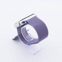 Bandmeister® Armband Milanaise Magnetverschluss lavender für Apple Watch 42/44/45mm