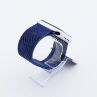 Bandmeister® Armband Milanaise Magnetverschluss blue für Apple Watch 42/44/45mm