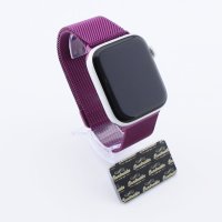 Bandmeister® Armband Milanaise Magnetverschluss purple für Apple Watch 38/40/41mm