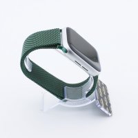 Bandmeister® Armband Milanaise Magnetverschluss space green für Apple Watch 38/40/41mm
