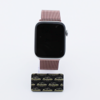 Bandmeister® Armband Milanaise Magnetverschluss rose pink für Apple Watch 42/44/45mm