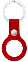Bandmeister® Hülle Echtleder offen mit Druckknopf & Ring für Apple AirTag