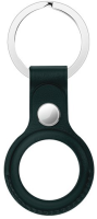 Bandmeister® Hülle Echtleder offen mit Druckknopf & Ring für Apple AirTag