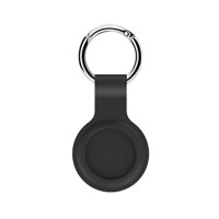 Bandmeister® Hülle Silikon halboffen mit Karabiner-Ring für Apple AirTag