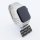 Bandmeister® Armband Edelstahl Bache silver für Apple Watch 42/44/45mm