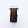 Bandmeister® Armband Silikon Sport Delfin black-rainbow für Apple Watch 38/40/41mm