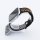 Bandmeister® Armband Silikon Sport Delfin black-rainbow für Apple Watch 38/40/41mm