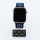 Bandmeister® Armband Silikon Sport Delfin black-blue für Apple Watch 38/40/41mm