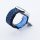 Bandmeister® Armband Silikon Sport Delfin black-blue für Apple Watch 38/40/41mm