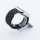 Bandmeister® Armband Silikon Sport Delfin gray-black für Apple Watch 38/40/41mm