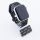 Bandmeister® Armband Silikon Sport Delfin gray-black für Apple Watch 42/44/45mm