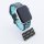Bandmeister® Armband Silikon Sport Delfin gray-mint green für Apple Watch 38/40/41mm