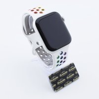 Bandmeister® Armband Silikon Sport Delfin white-colorful für Apple Watch 38/40/41mm