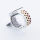 Bandmeister® Armband Silikon Sport Delfin white-colorful für Apple Watch 42/44/45mm