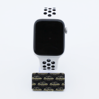 Bandmeister® Armband Silikon Sport Delfin white-black für Apple Watch 38/40/41mm