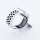 Bandmeister® Armband Silikon Sport Delfin white-black für Apple Watch 42/44/45mm