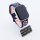 Bandmeister® Armband Silikon Sport Delfin blue-pink für Apple Watch 38/40/41mm