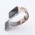 Bandmeister® Armband Silikon Sport Delfin pink-rainbow für Apple Watch 42/44/45mm