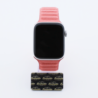 Bandmeister® Armband Alcantara® Magnetverschluss pink für Apple Watch 42/44/45mm