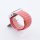 Bandmeister® Armband Alcantara® Magnetverschluss pink für Apple Watch 42/44/45mm