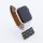 Bandmeister® Armband Silikon Magnetverschluss Raphael white/brown für Apple Watch 38/40/41mm