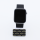 Bandmeister® Armband Silikon Magnetverschluss Welle Duo black-wine red für Apple Watch 42/44/45mm S/M