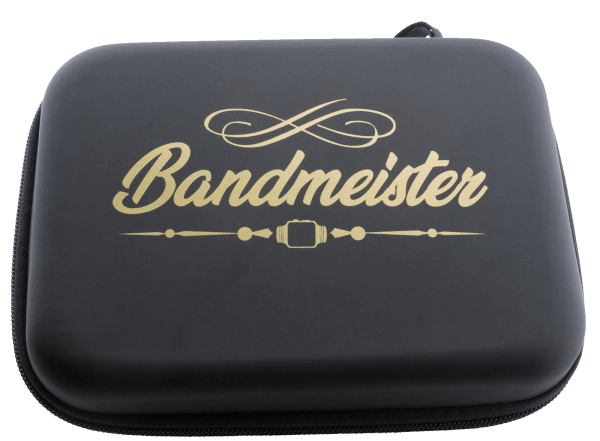 Bandmeister® Armband Koffer für 12 Bänder & Zubehör black