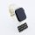 Bandmeister® Armband Silikon transparent Glitter Manuel gold für Apple Watch 38/40/41mm