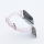 Bandmeister® Armband Silikon transparent Glitter Manuel purple für Apple Watch 42/44/45mm