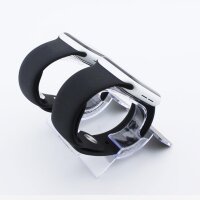Bandmeister® Armband Silikon für Apple Watch black S/M 42/44/45/49mm