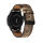 Bandmeister® Armband Echtleder brown cracks für Federsteg Uhr 22mm