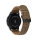 Bandmeister® Armband Echtleder coffee für Federsteg Uhr 22mm