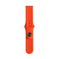 Bandmeister® Armband Silikon Klassik orange für...
