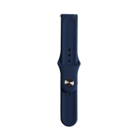 Bandmeister® Armband Silikon Klassik dark blue...