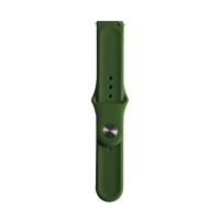 Bandmeister® Armband Silikon Klassik dark green...