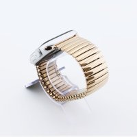 Bandmeister® Armband Edelstahl Glieder dehnbar rose gold für Apple Watch 38/40/41mm