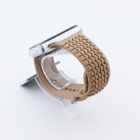 Bandmeister® Armband Silikon Drift walnut für Apple Watch 38/40/41mm