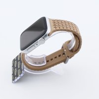Bandmeister® Armband Silikon Drift walnut für Apple Watch 42/44/45mm